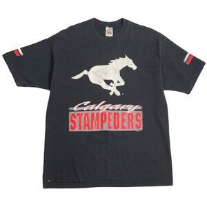Vintage Calgary Stampeders CFL Football Tee XL